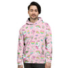 Cupcake Unicorn Print Pattern Men's Hoodie-grizzshop