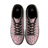 Cupid Valentine Cute Panda Print Pattern Black Low Top Sneakers-grizzshop