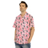 Cupid Valentine Cute Panda Print Pattern Men's Hawaiian Shirt-grizzshop