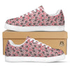 Cupid Valentine Cute Panda Print Pattern White Low Top Sneakers-grizzshop