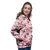 Cupid Valentine Cute Panda Print Pattern Women's Hoodie-grizzshop