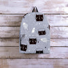 Cute Astronaut Cat Print Backpack-grizzshop