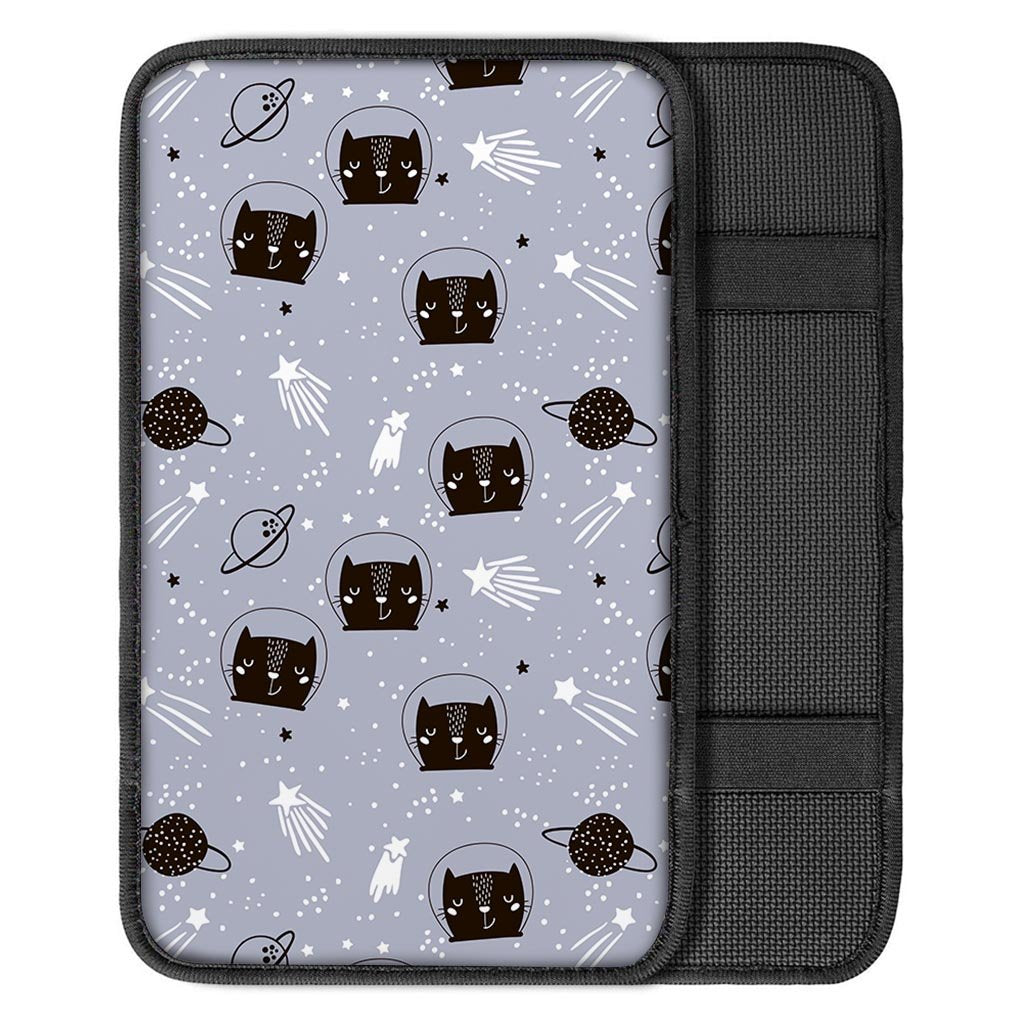 Cute Astronaut Cat Print Car Console Cover-grizzshop