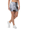 Cute Astronaut Cat Print Mini Skirt-grizzshop