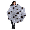 Cute Astronaut Cat Print Umbrella-grizzshop