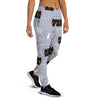 Cute Astronaut Cat Print Women's Joggers-grizzshop