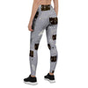 Cute Astronaut Cat Print Women's Leggings-grizzshop