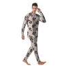 Cute Baby Hero Print Pattern Men's Pajamas-grizzshop