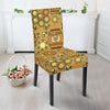 Cute Bee Honey Gifts Pattern Print Chair Cover-grizzshop