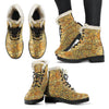 Cute Bee Honey Gifts Pattern Print Comfy Winter Boots-grizzshop
