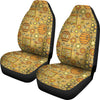 Cute Bee Honey Gifts Pattern Print Universal Fit Car Seat Cover-grizzshop