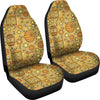 Cute Bee Honey Gifts Pattern Print Universal Fit Car Seat Cover-grizzshop