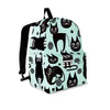 Cute Black Cat Print Backpack-grizzshop