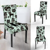 Cute Black Cat Print Chair Cover-grizzshop