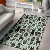 Cute Black Cat Print Floor Mat-grizzshop