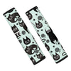 Cute Black Cat Print Seat Belt Cover-grizzshop