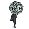 Cute Black Cat Print Umbrella-grizzshop