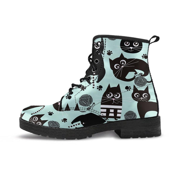 Womens black cat boots sale