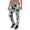 Cute Black Cat Print Women's Joggers-grizzshop