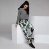 Cute Black Cat Print Women's Joggers-grizzshop