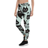 Cute Black Cat Print Women's Leggings-grizzshop