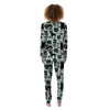 Cute Black Cat Print Women's Pajamas-grizzshop