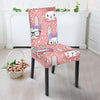 Cute Bunny Rabbit Pattern Print Chair Cover-grizzshop