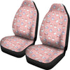 Cute Bunny Rabbit Pattern Print Universal Fit Car Seat Cover-grizzshop