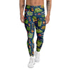 Cute Camping Equipment Print Pattern Men's Leggings-grizzshop