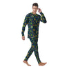 Cute Camping Equipment Print Pattern Men's Pajamas-grizzshop