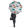 Cute Cartoon Doodle Cat Print Umbrella-grizzshop