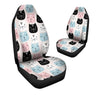 Cute Cat Face Print Car Seat Covers-grizzshop