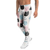 Cute Cat Face Print Men's Leggings-grizzshop