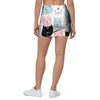 Cute Cat Face Print Mini Skirt-grizzshop