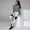 Cute Cat Face Print Women's Joggers-grizzshop