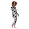 Cute Cat Face Print Women's Pajamas-grizzshop