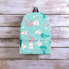 Cute Cat Mermaid Print Backpack-grizzshop