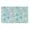 Cute Cat Mermaid Print Door Mat-grizzshop