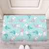 Cute Cat Mermaid Print Door Mat-grizzshop