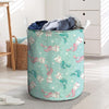 Cute Cat Mermaid Print Laundry Basket-grizzshop