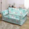 Cute Cat Mermaid Print Loveseat Cover-grizzshop