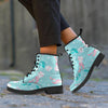 Cute Cat Mermaid Print Men's Boots-grizzshop