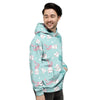 Cute Cat Mermaid Print Men's Hoodie-grizzshop