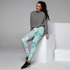 Cute Cat Mermaid Print Women's Joggers-grizzshop