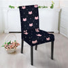 Cute Cat Polka Dot Print Chair Cover-grizzshop