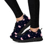 Cute Cat Polka Dot Print Women's Sneakers-grizzshop