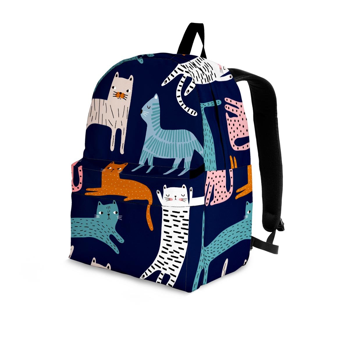 Cute Cat Style Print Backpack-grizzshop