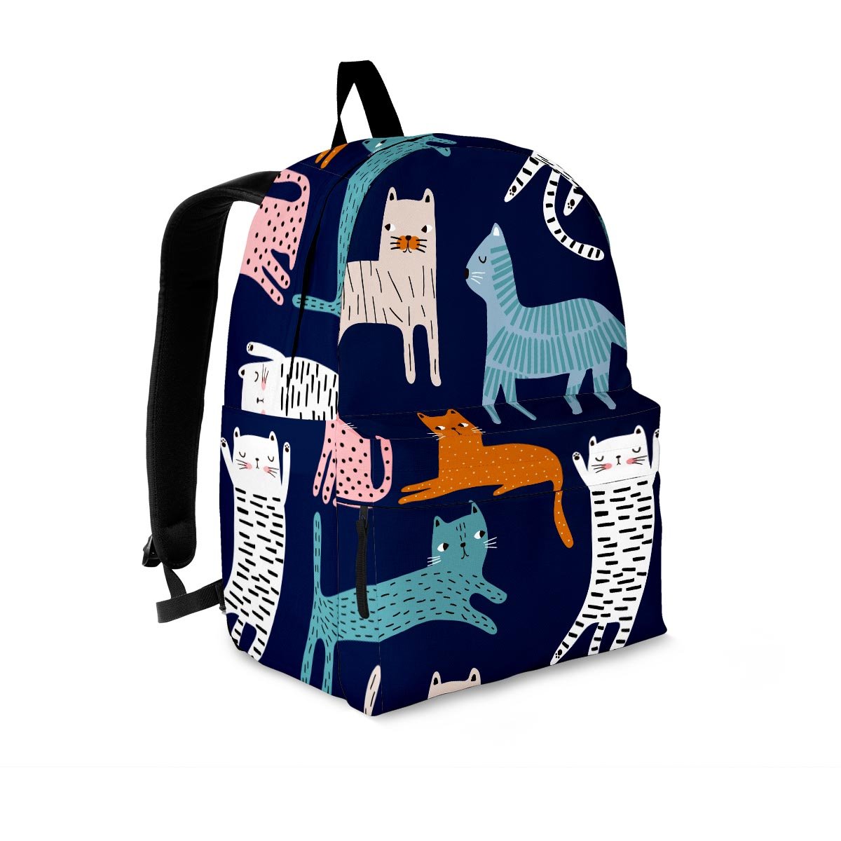 Cute Cat Style Print Backpack-grizzshop