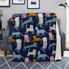 Cute Cat Style Print Blanket-grizzshop