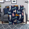 Cute Cat Style Print Blanket-grizzshop